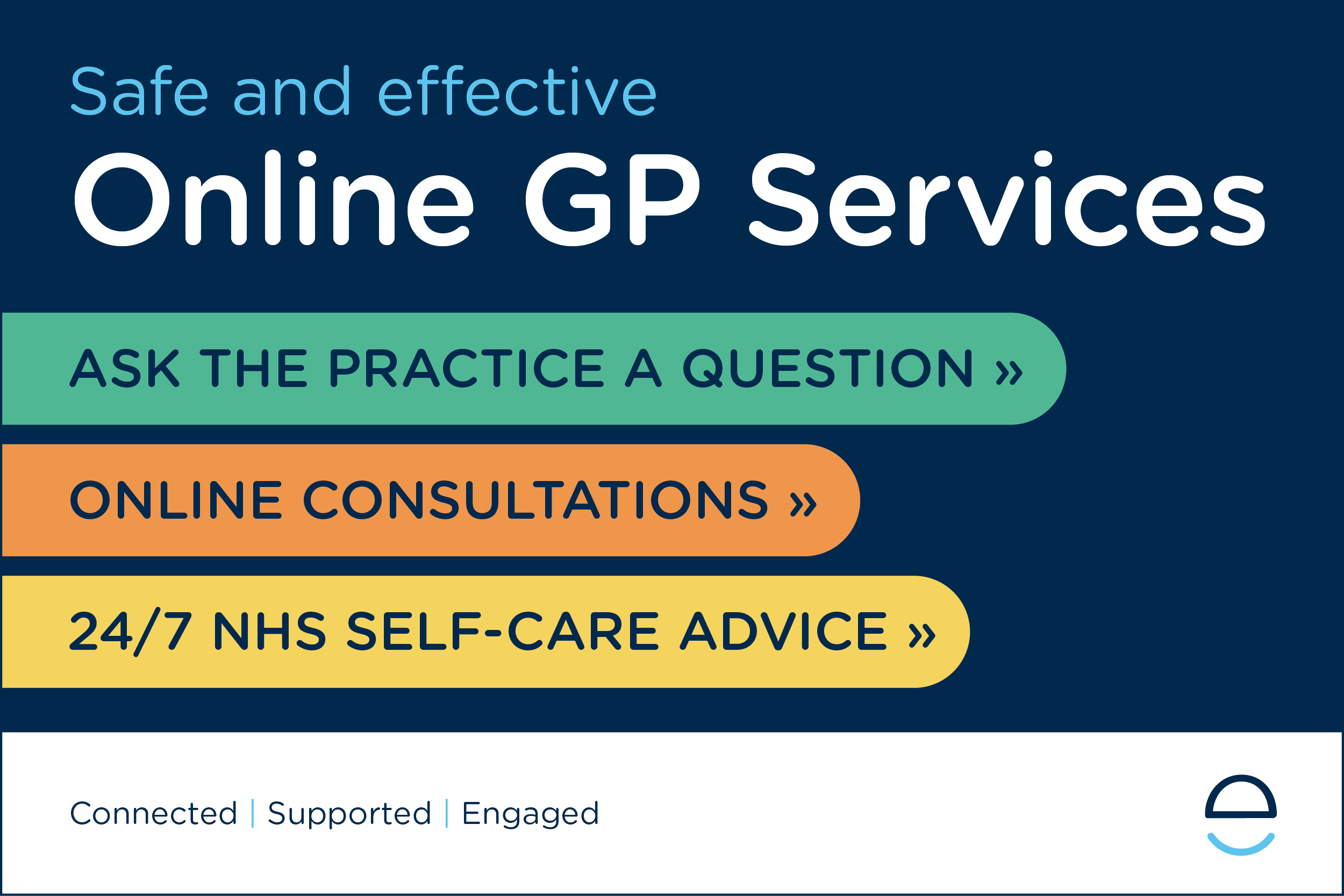  Contact us online for help with a non-urgent medical or admin request